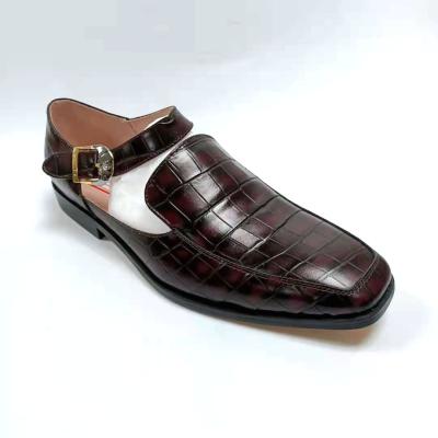 China Other Men Classic Shoes Distinction Dress Sandal Luxury Shoes For Men Customized Factory Outlet Hot Sale Cow Rubber Sole Leather for sale