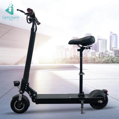 China GemCharm 2019 Hot Sale High Quality Unisex Aluminum Alloy 250W 8Ah Foldable Adults Electric Scooter for sale