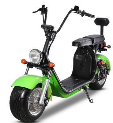 China Men EEC/COC Certificate Citycoco 60V 12AH 2000W Motorcycle OEM Service Two Seater Electric Mobility Scooters for sale