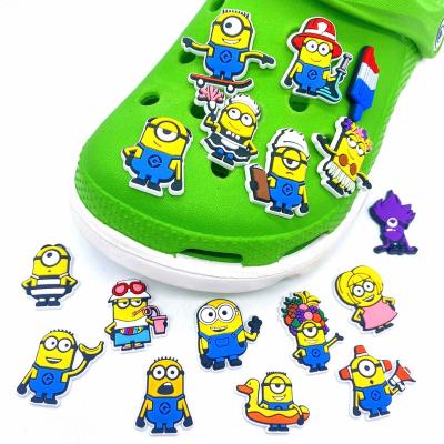 China New Trend Chains 2023 Croc Movie Character Soft Custom PVC Shoe Charm For Kid Clog Accessory for sale