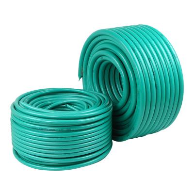 China Flexible 3/4 Inch Vinyl Water PVC Fiber Reinforced Mesh Braided Hose PVC Braided Hose for sale