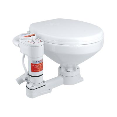 China 24v normal size durable Marine Toilet Conversion Kit Electric Pump for Boat Macerator Marine Electric Yacht Toilets for sale