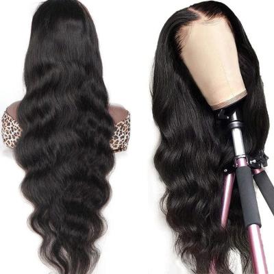 China Hd Natural Straight 130% 150% Density Full Lace Human Hair Wigs, Brazilian Virgin Hair Lace Front Wig Vendor With Women for sale