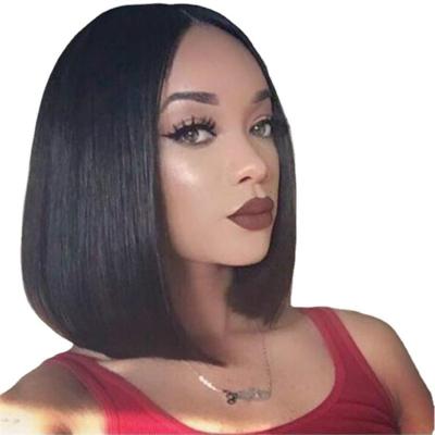 China New Products Straight Lace Front Human Hair Bob Wig Brazilian Cuticle Aligned HD Front Lace Closure Hair Wigs for sale