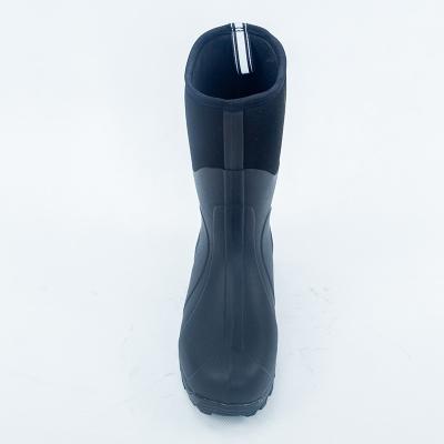 China Fashion trend OEM MANUFACTURER NEOPRENE HUNTING WATERPROOF RAIN BOOTS FOR MEN for sale