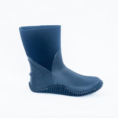 China OEM MANUFACTURER NEOPRENE 600G RUBBER WATERPROOF INSULATION DEODORIZATION HUNTING LONG RAIN BOOTS FOR MEN for sale