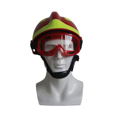 China PC/ABS Wide Vision Rescue Rescue Safety Helmet For Fire Fighting Ordinary F2 Style for sale