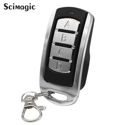 China Garage Door/10x Garage Door Control 4 Buttons Key Chain Rolling Remote Control Code and Fixed Code Garage Door Opener Transmitter for sale