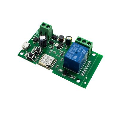 China Smart Home eWeLink Wifi Module 1CH DC 12V 32V Inching Self-locking WIFI Receiver 10A Relays for sale