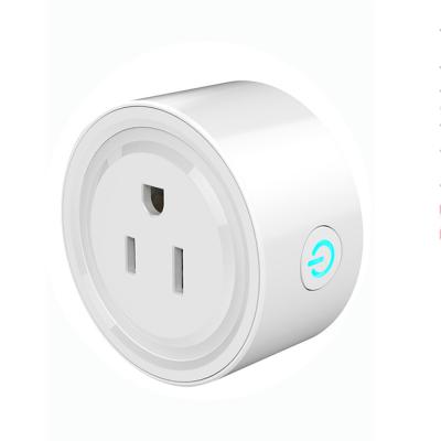 China Wifi Socket 110-240V Mini USA Wifi Smart Socket 2020 Voice Control Work With Alexa Google Home Tuya APP Smart Home for sale