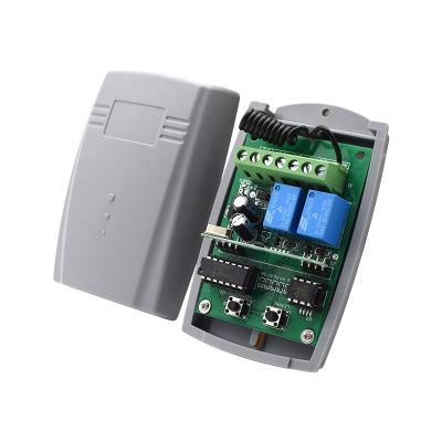 China Remote Controls 433Mhz DC 12V 24V Automatic Switch Receiver 2CH Relay Module RF Wireless Remote Receiver for sale