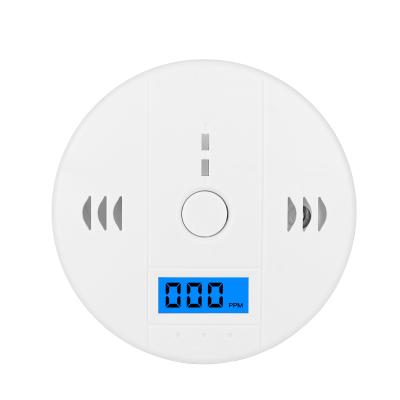 China Hotel Digital Screen Carbon Monoxide Sensor CO Gas Leak Detector 85dB Independent Indoor Alarm for sale