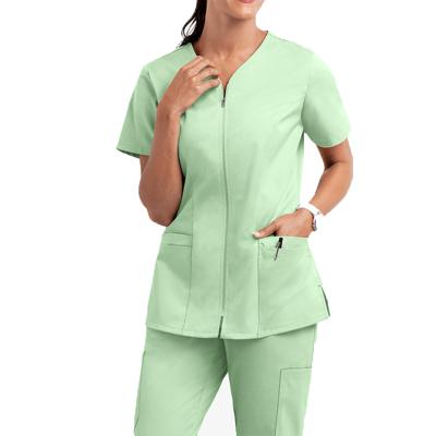 China Eco-Friendly Factory Direct Hospital Workwear Scrub Uniforms Sets Spandex Nursing for sale