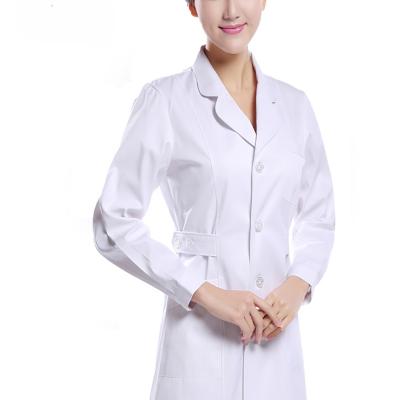 China Breathable Medical Uniforms Scrub White Short Sleeve Nurse Uniform White Nurses Dress Gown for sale