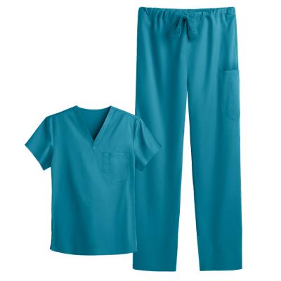 China Breathable Design Scrubs Elegant Doctor Nurse Uniform Suit Uniform Male Scrubs Uniform for sale