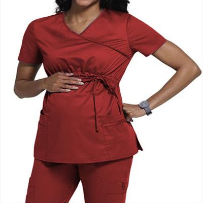 China Breathable Maternity Nurse Uniforms Pregnant Women Dress Maternity Dresses Pregnant Women for sale