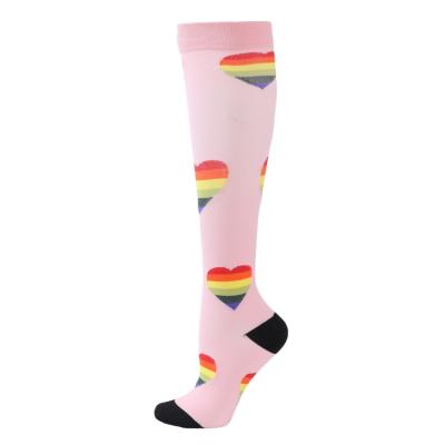 China Factory Wholesale Breathable Cotton Sports Socks Logo Compression Surgical Socks for sale