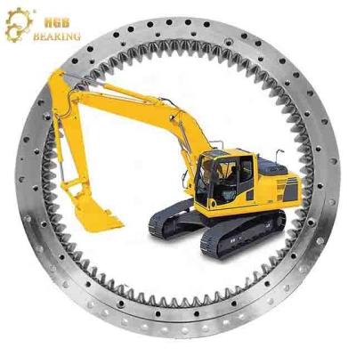 China Top quality export PC128 excavator slew bearing slewing ring bearing for sale