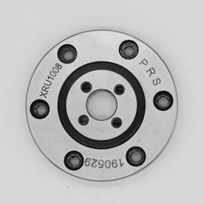 China RU228UU-CCO-X Cross Roller Slewing Ring Tapped through holes Turntable Bearing 160x295x35mm for sale