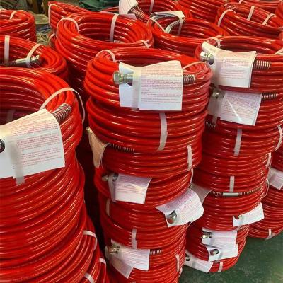 China Oil Resistance Double Layer Flexible Hose Spray Paint Hose Airless Hose Paint Tube Double Layer Hose Paint Tube for sale