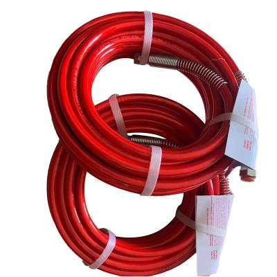 China High Pressure Oil Resistance Paint Spray Hose Airless Paint Sprayer Hose Painted Braided HoseFor Airless Spray Equipment for sale