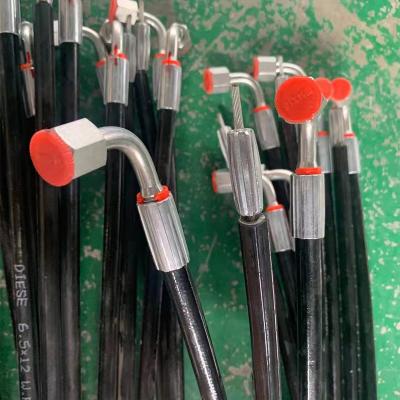 China High Pressure Resistance Concrete Hose Pumps And Concrete Trailer Pumps Thermoplastic Capillary Hose Pressure Thermoplastic Hose With Fitting for sale