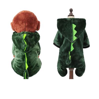 China 2022 New Viable High Quality Dog Costume Set Dinosaur Costume Pet Halloween Clothes for sale