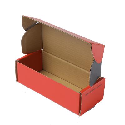 China Recyclable High Quality CMYK Printing Custom Size Corrugated Cardboard Wine Packaging Wine Box for sale