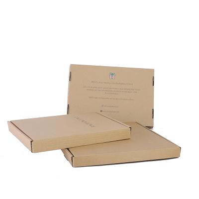 China Recyclable Custom Printed Ecommerce Packaging Box Corrugated Paper Shipping Gift Announcement Box for sale