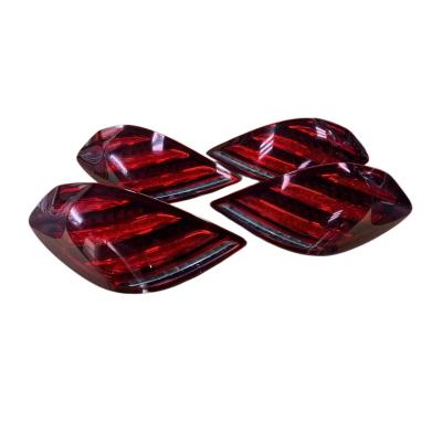 China Illumination High Quality Wholesale S Class Full LED Tail Lights For Mercedes Benz 222 Rear Lamps 2014-2020 for sale