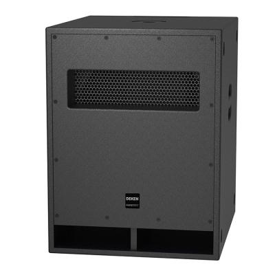 China Professional Active Professional Audio High Quality 850W Bass Active Subwoofer Box 18 Inch High Power Loud Speaker P18S Bar Subwoofer DEKEN DJ Large for sale