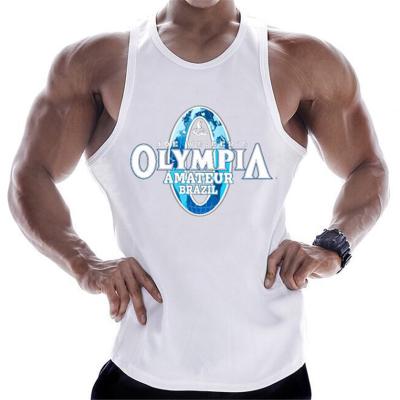 China Wicking Breathable Summer And Running Fitness Vest Men Quick Drying Soft Breathable Sports Vest Men for sale