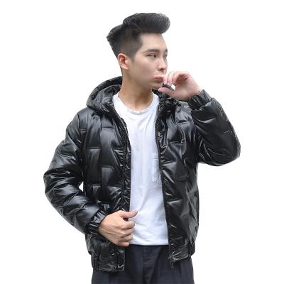 China 2021 Anti-wrinkle fashion trend personality channel men's coat short thick winter down coats custom stripper jacket for sale