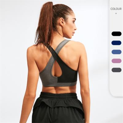 China Women Sports Bra Breathable Fitness Shaping Yoga Sports Underwear Shockproof Breathable Quick Drying Vest for sale