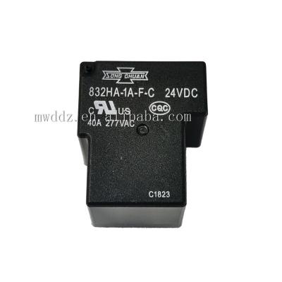 China / 832HA-1A-F-C DC24V 12V  Power Relays / Song Chuan 832HA-1A-F-C for sale