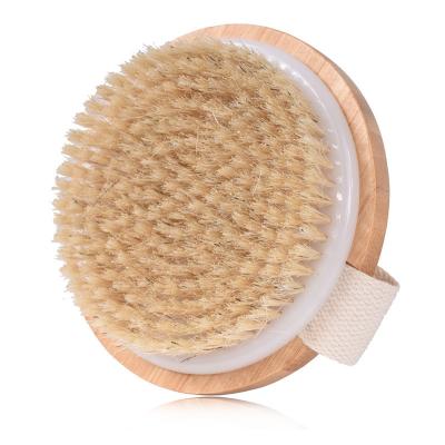 China All Natural China Wholesale Hot Sale Bath Scrub Bamboo Body Brush for sale