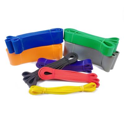 China Eco - Friendly Custom Printed Colorful Stylish Latex Free Resistance Loop Exercise Bands for sale