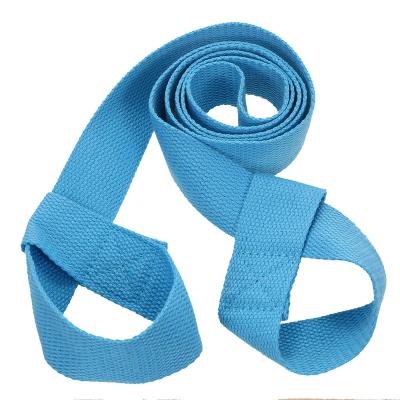 China Adjustable Fitness Stretch New Design Lightweight/Durable/Portable Exercise Yoga Mat Carry With Cotton Belt Straps for sale