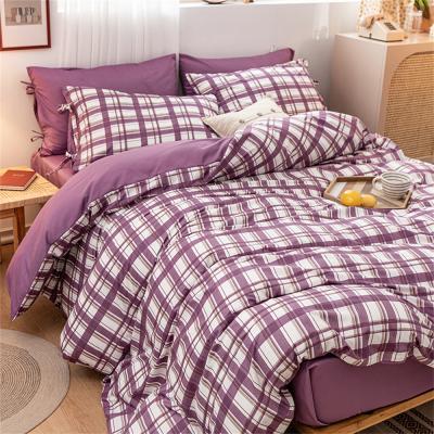 China Wholesale Anti-Static Bedding Set 1800 Thread Count 4Pcs Thread Count Luxury Bedding for sale