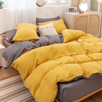 China Antistatic 100% Polyester Duvet Bedding Set Sheet Sets Custom Printing Bedding Wholesale for sale