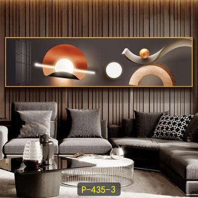 China Modern Interior Decorations Bedroom Bedside Decorative Painting Modern Simple Living Room Sofa Background Mural Painting Crystal Porcelain Painting wall art for sale