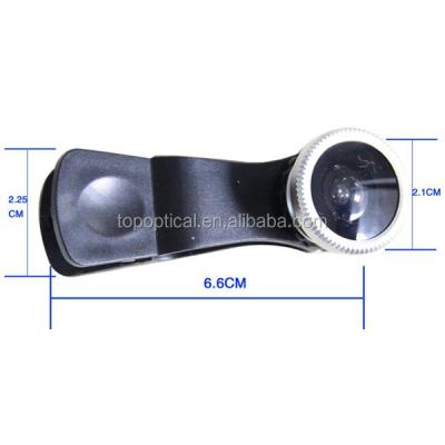 China Universal clip cell phone camera lens suitable for all cell phone 6.5*1.5*2.2cm for sale