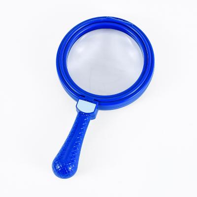 中国 2.5x acrylic handheld screen magnifier kids frame lens+ABS glass magnifiers for education 販売のため