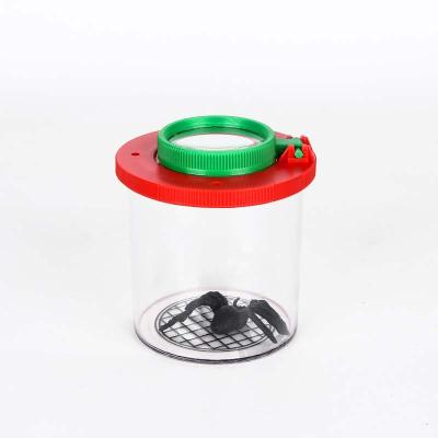 China ABS+PS+PMMA Insect Acrylic Box Lens Insect Viewer Magnifier Double Plays Magnifying Glasses For Children Te koop