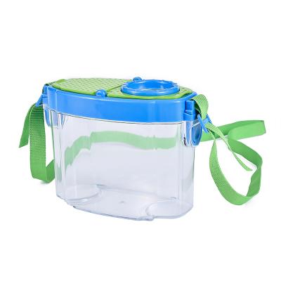 中国 Hot Selling PMMA+ABS+CLOTH Insect Magnifying Glass Insect Observation Cup Child Safety Box Educational Toy 販売のため