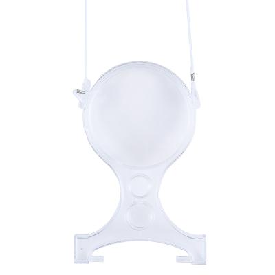 Κίνα Good Quality Plastic Hanging On Neck Transparent Magnifying Glass For Old People Reading Newspaper προς πώληση