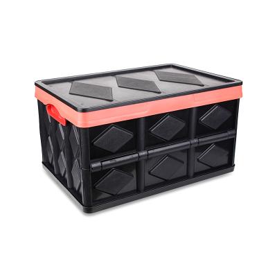 Chine 57L Viable Storage Boxes Books Photo Storage Box Multifuntional Foldable Plastic Storage Boxes For Office à vendre