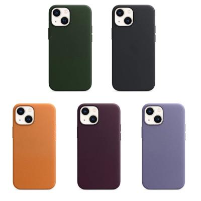 China 2023 shockproof new magnetic PU leather case for iphone 14 pro for sale