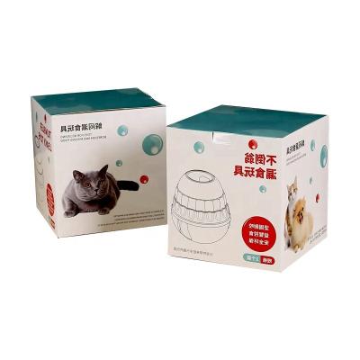 China Recyclable Printed Folding Box Dog Pet Cat Daily Necessities Packaging Cardboard Customization for sale