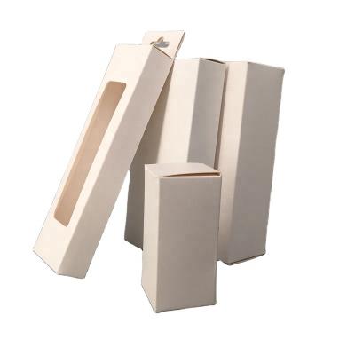 China Recyclable Small White Box Custom Size Square Three Dimensional White Cardboard Box for sale